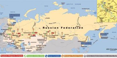 Karte der Russischen marinestützpunkte
