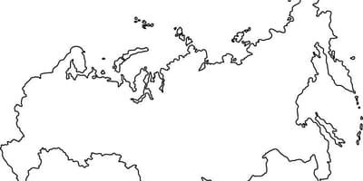 Russland Karte