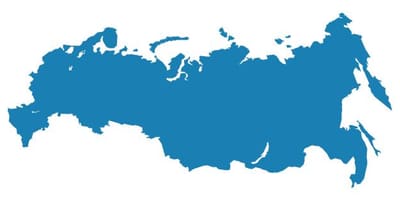 Landkarte Russland-Vektor